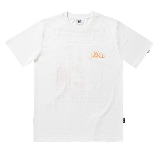 The Dudes Ανδρική κοντομάνικη μπλούζα Bei Dudes Classic T-Shirt